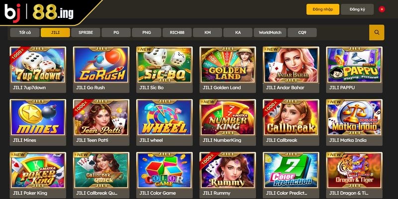 BJ88 mang đến cho người chơi trải nghiệm casino chân thực